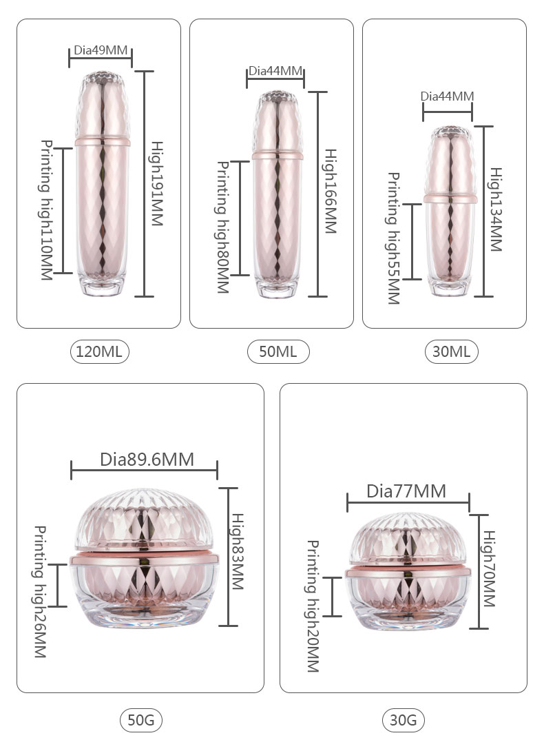 Cosmetic Packaging Bottle Visual 5