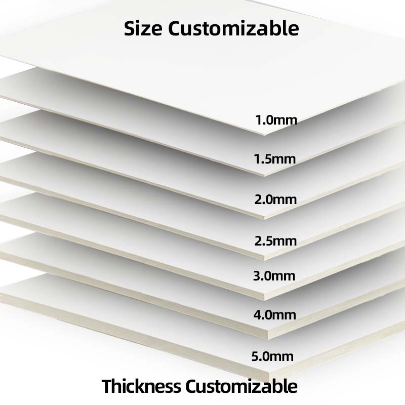 2023 Hot Selling Bohui Gift Wrapping Ivory Premium Packaging Decoration Use White Folding Box Board