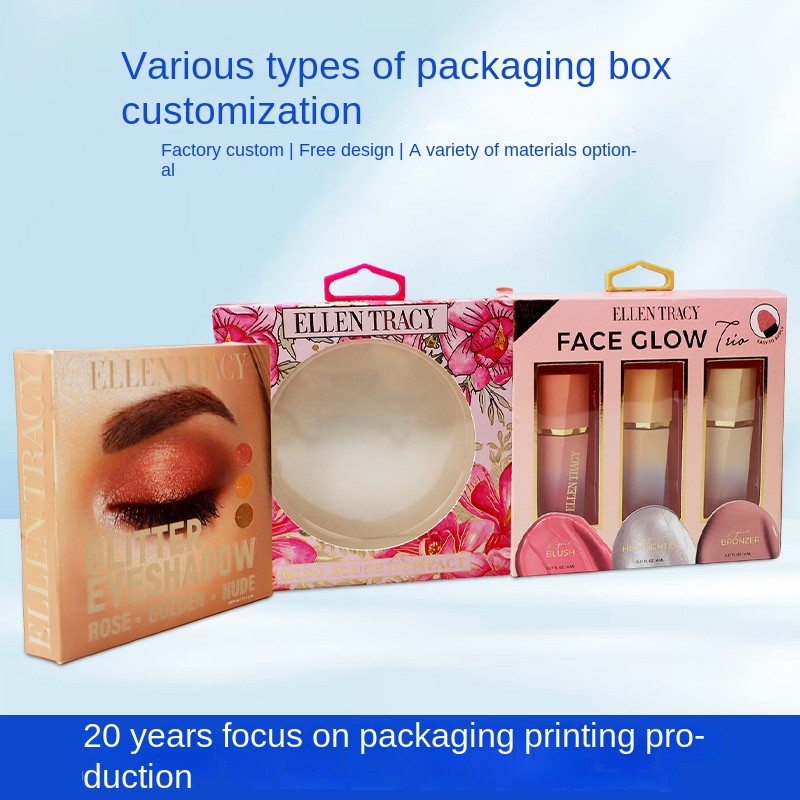 OEM Custom Cosmetic Organic Skincare Packaging Boxes Empty Lip Gloss Boxes with Coated Paper for Lipstick Skin Care Packaging