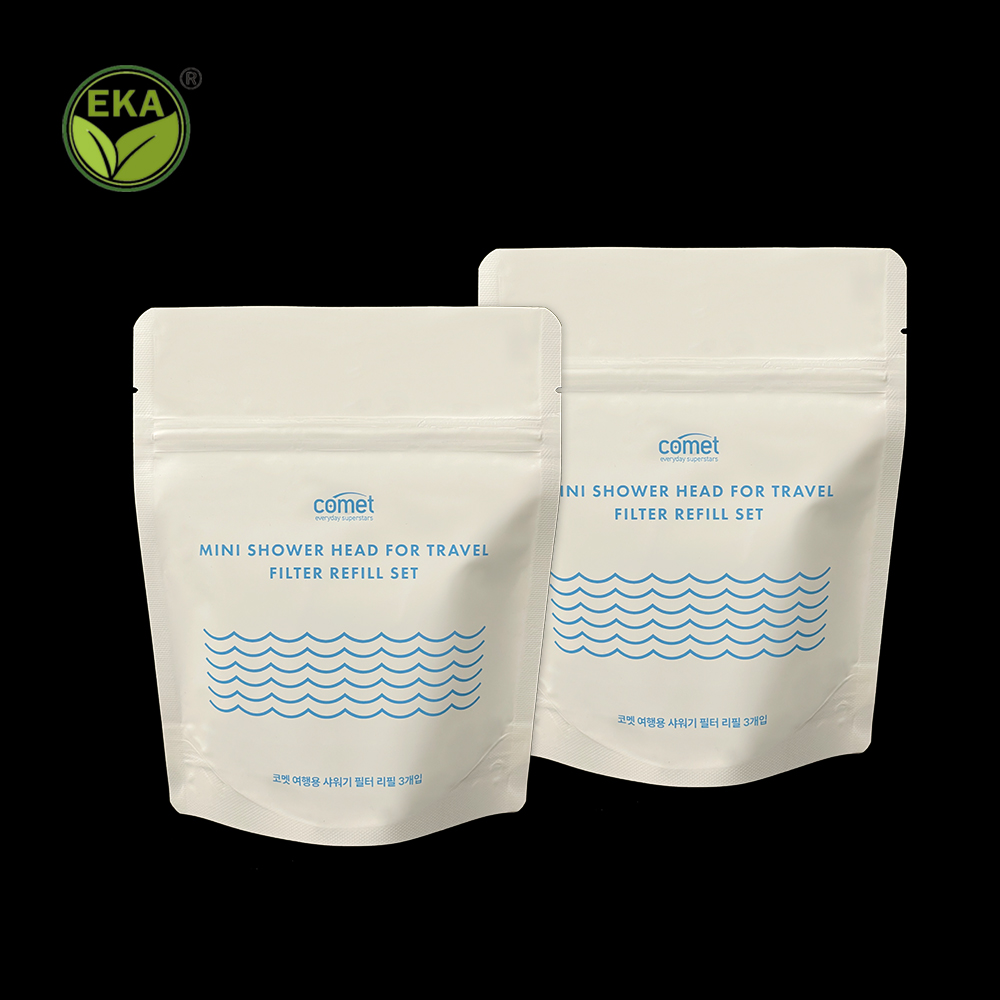 Custom Logo Household Travel Products Ziplock Thick Plastic Packaging Stand up Pouch Bags