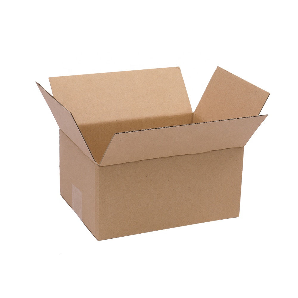 Custom logo Printed Corrugated Packaging Recyclable Box Cardboard Carton Box Shipping Moving Boxes