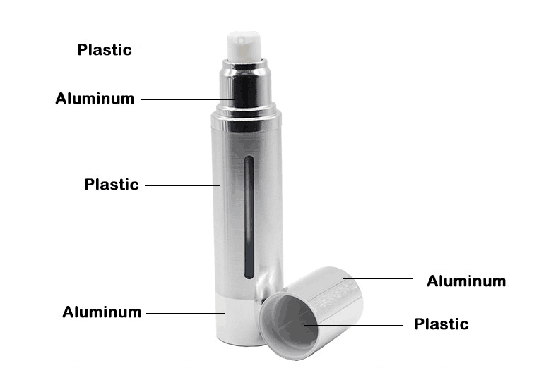 Airless Bottle Display View 2