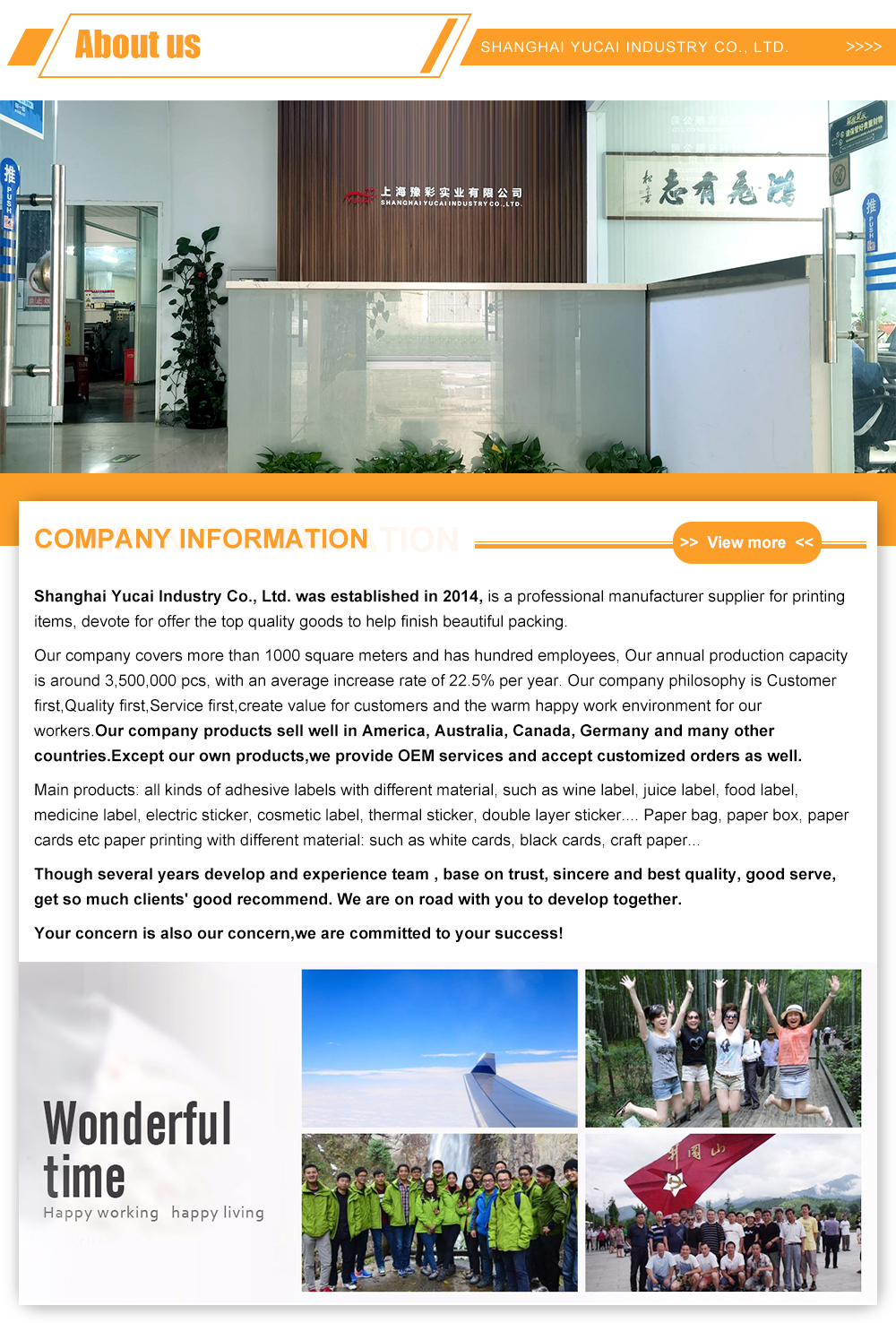 Company Showcase 1