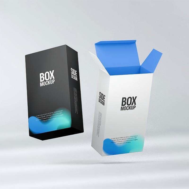 Sticker Printing White Card Color Blind Box Carton Candy &amp; Cosmetic Food Packaging For Eye Shadow Vanishing Printing Handling