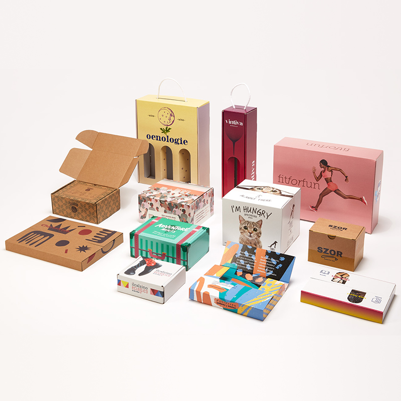 Fully Customizable Paper Boxes Gift Boxes, Mailer Boxes, Rigid Two-Piece Boxes for E-Commerce Shipping and Packaging Solutions