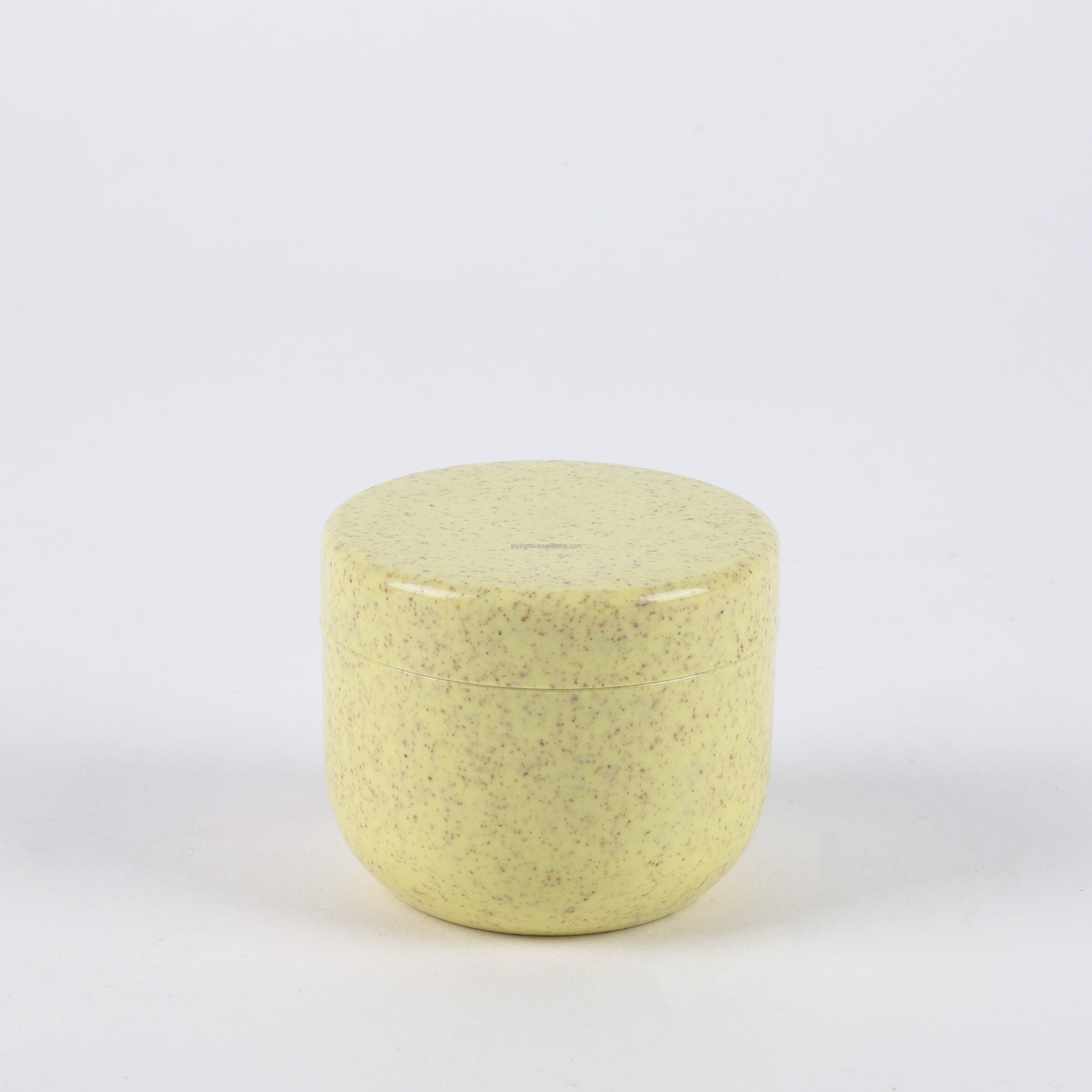 Biodegradable Compostable Natural Color Cosmetic Packaging 80g 120g 200g Corn Starch Moisturizer Cream Organic Cream Jar
