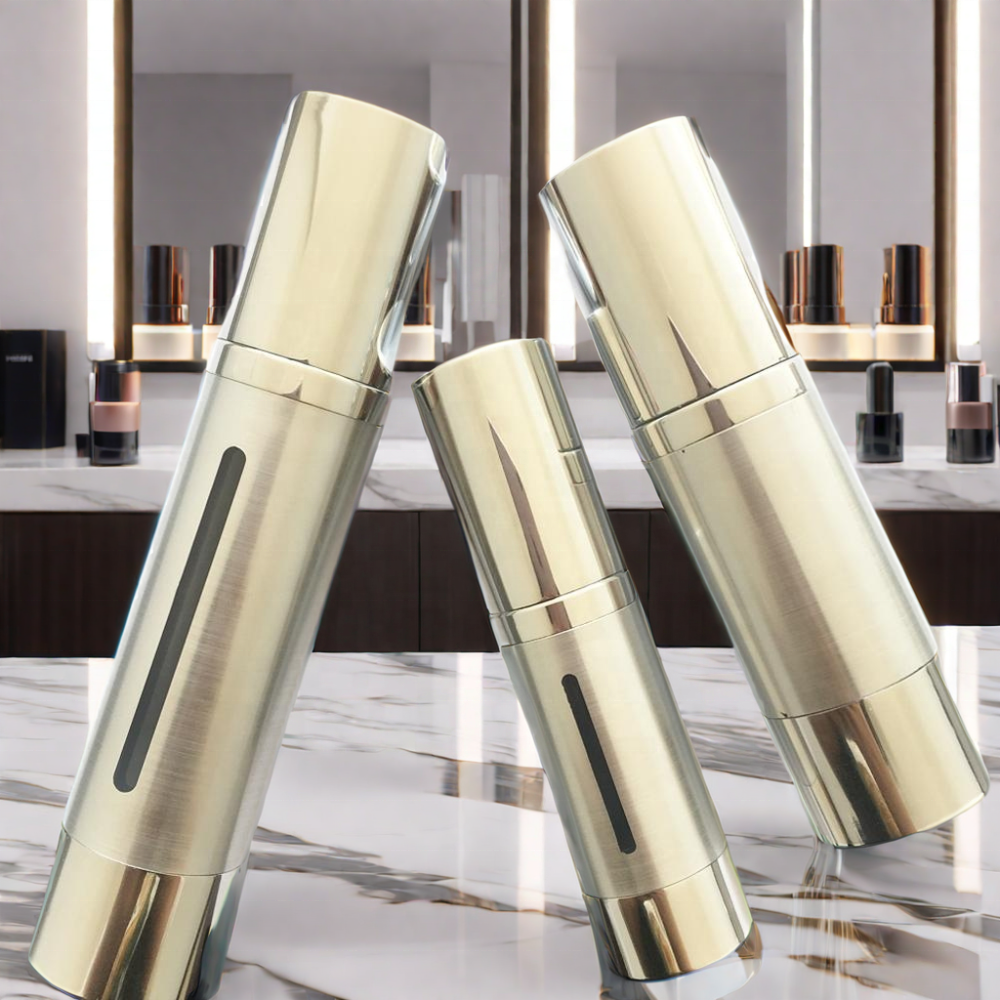 2024 15ml 30ml 50ml Cosmetic Skin Care Airless Press Pump Lotion Cream Airless Bottle For Lotion Liquid