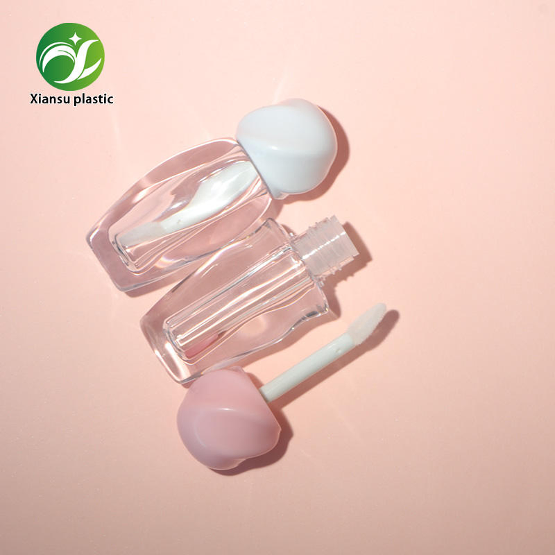 Custom Unique Wholesale Empty Plastic Lip Gloss Container Cosmetic Tube Packaging