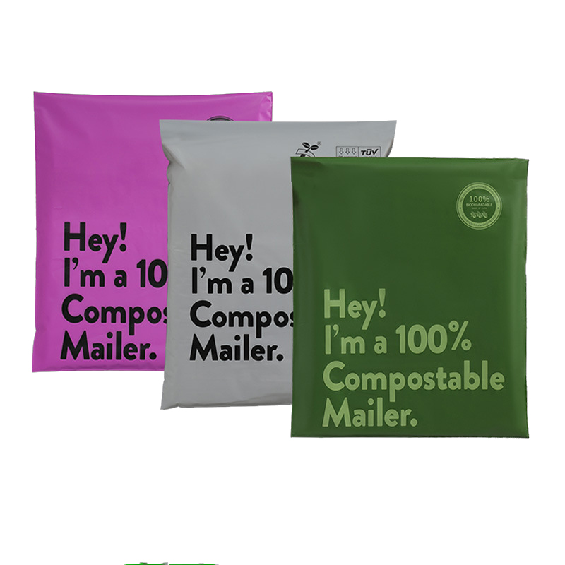 Customizable Recycled Polymailers Biodegradable Compostable for Poly Mailer Bags for Shoes Eco-Friendly Mailing Packaging for