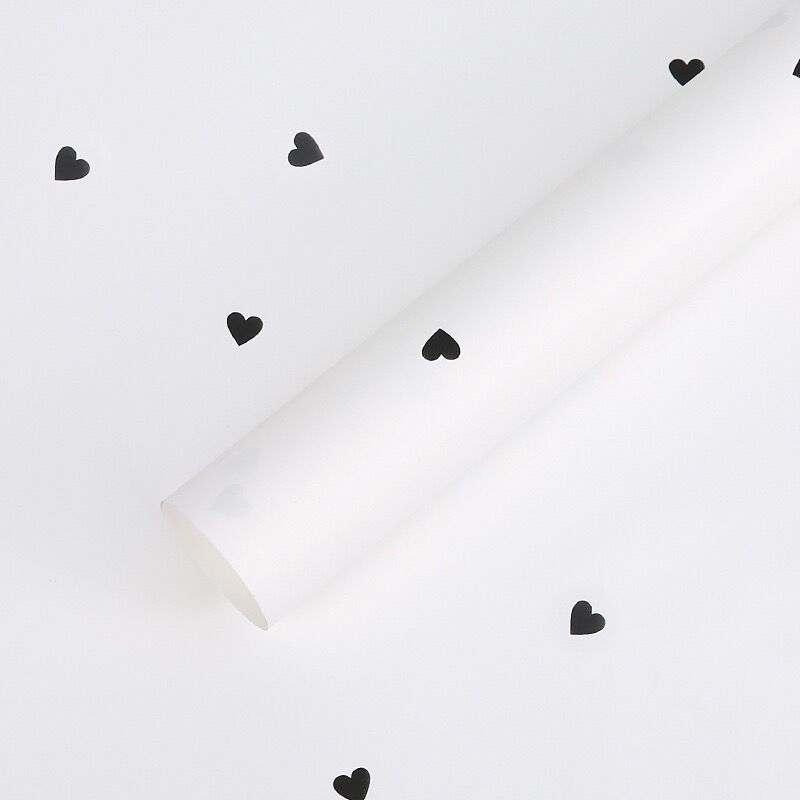 Wholesale Valentine's Day Decoration Flower Shop Waterproof Solid Color Bouquet Flower Wrapping Packaging Paper