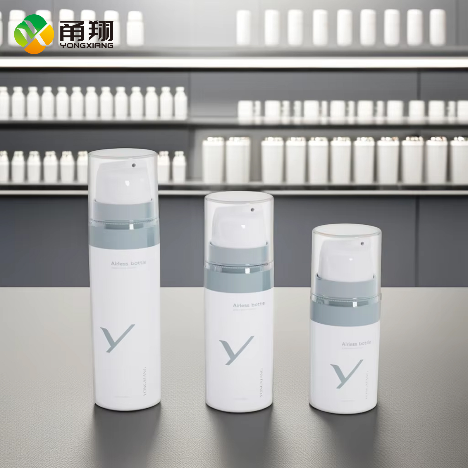Customized High Quality 5ml 10ml 15ml Airless Pump Plastic Bottles for Beauty Packaging Vacuum Lotion Cream Care Packaging