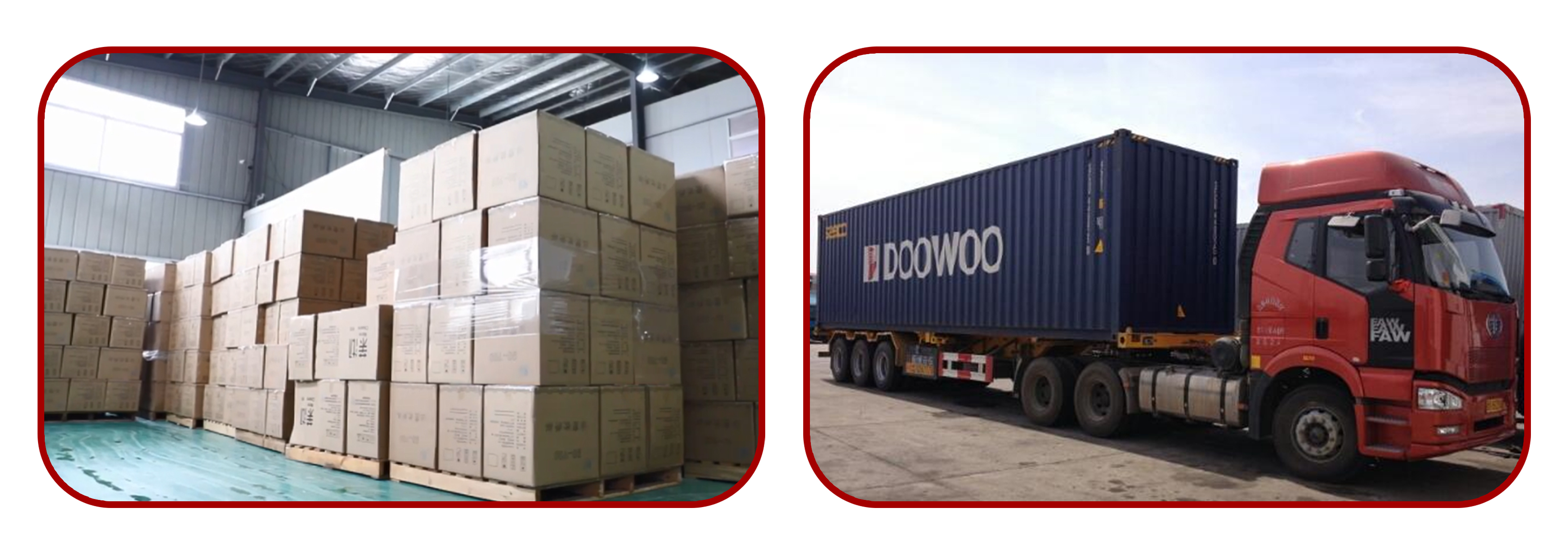 Packaging and shipping
