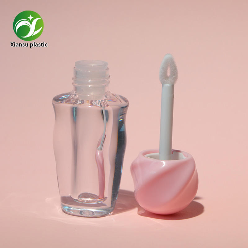 Custom Unique Wholesale Empty Plastic Lip Gloss Container Cosmetic Tube Packaging