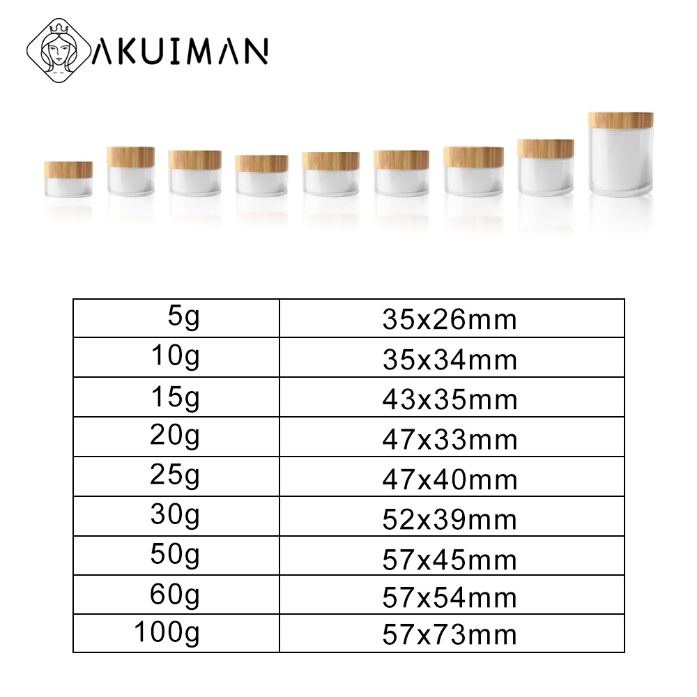 Wide Mouth Luxury Frosted Cosmetic Body Face Cream Amber Cream Bottle Small Glass Jars With Lids