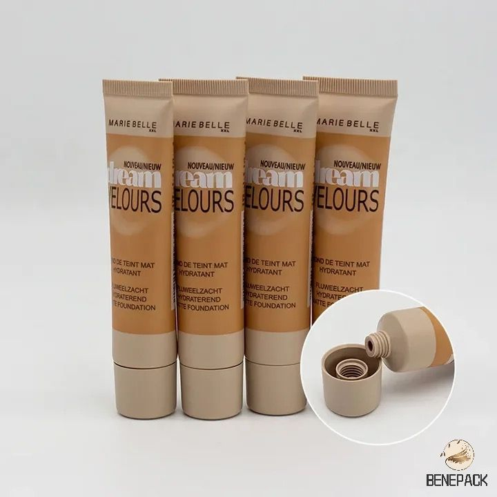 Wholesale Private Label with Logo Soft Plastic Tubes Screw Plastic Hot Stamping Cosmetic Tube Packaging