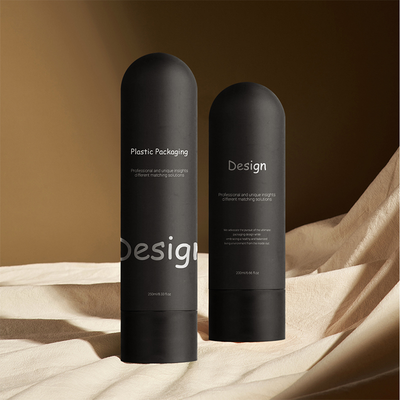 Customized 200ml HDPE Plastic Skincare Cosmetic Packaging Empty Shampoo Bottles with Disc Cap for Lotion Press Use