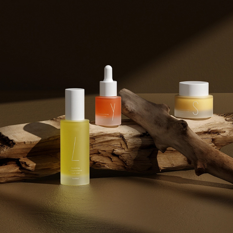 30g 50g Facial Skin Care Moisturizer Cream Bottle 30ml 40ml 50ml 100ml 120ml Glass Dropper Bottle With Custom Bump LOGO Box