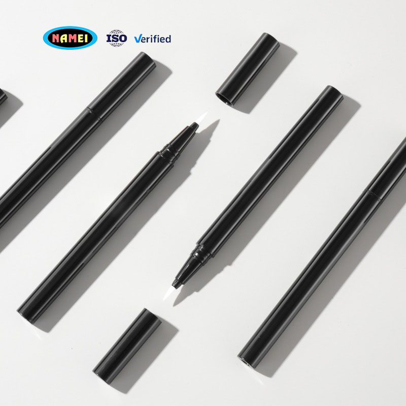 Wholesale OEM ODM Private Label Gel Eyeliner Container High Pigment Liquid Black Eyeliner Packaging