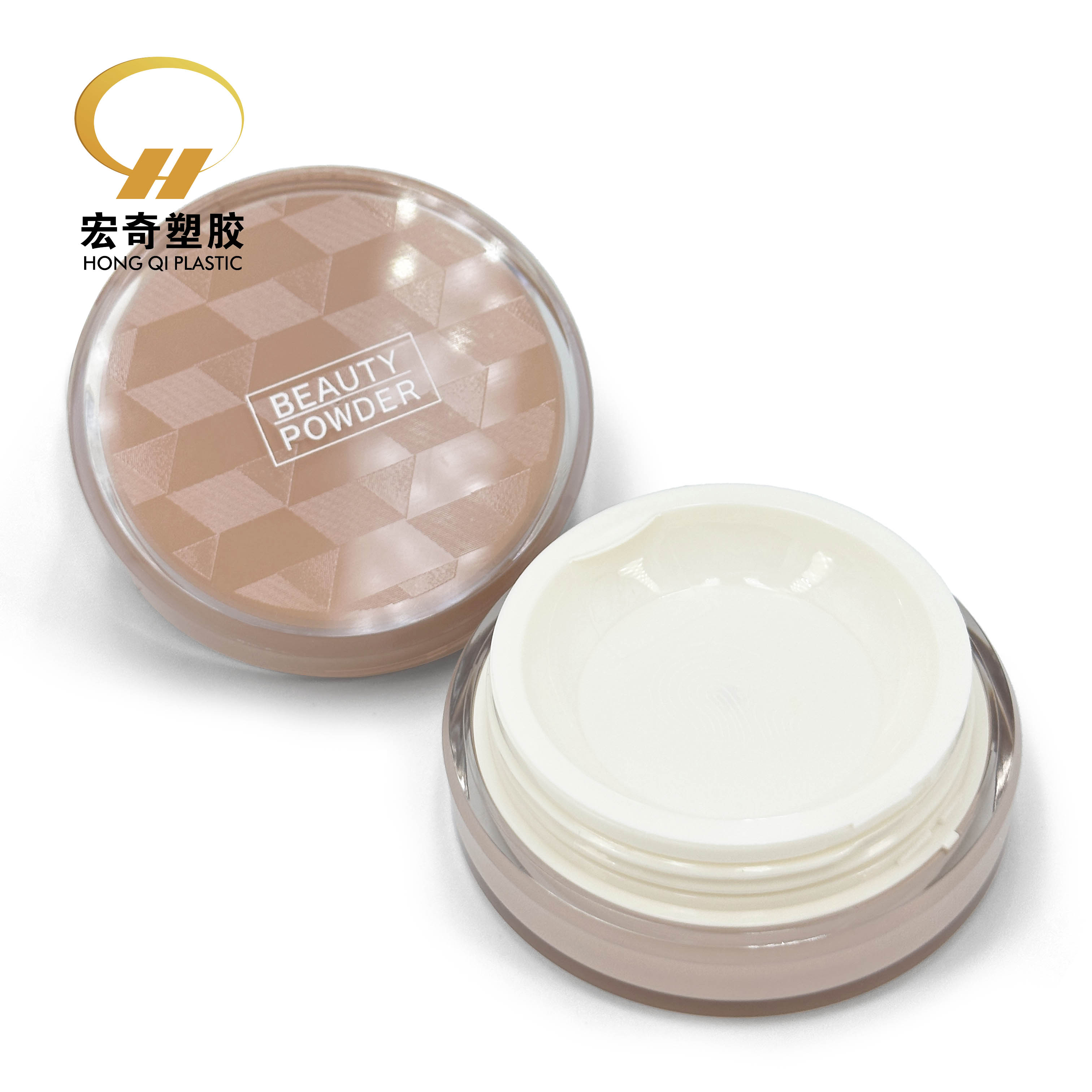2025 New Transparent Air Cushion BB Cream Cover Base Empty Cosmetic Packaging Container with Airless Pump System