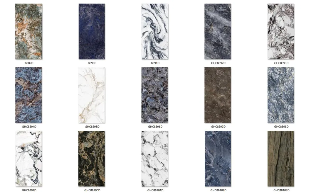 Interior Film Marble Design Color Palette
