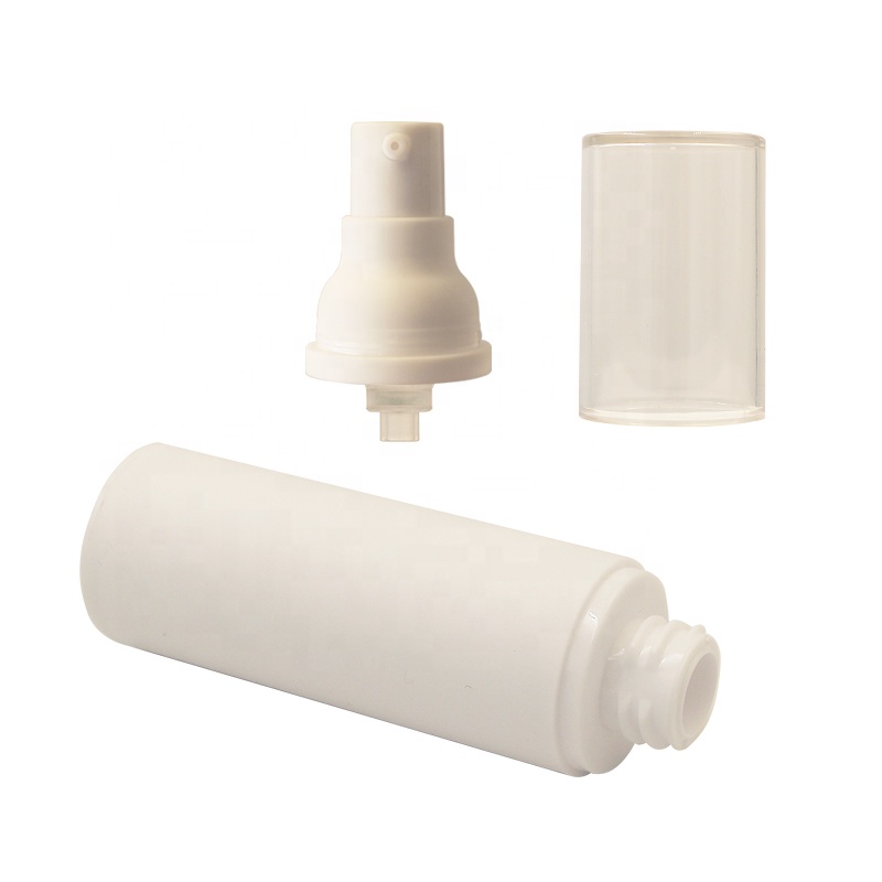 Factory Supply for Clear 15ml-30ml Airless Pump Bottle Refillable PET/PP Plastic Cosmetic Cream Lotion Bottles 100pcs 150ml