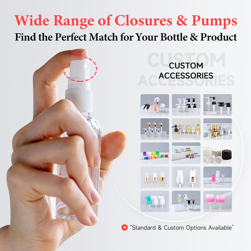 Refillable Skincare Packaging Airless Cosmetic Bottles Luxury Serum Lotion Cream Refillable New Design Airless Pump Bottle