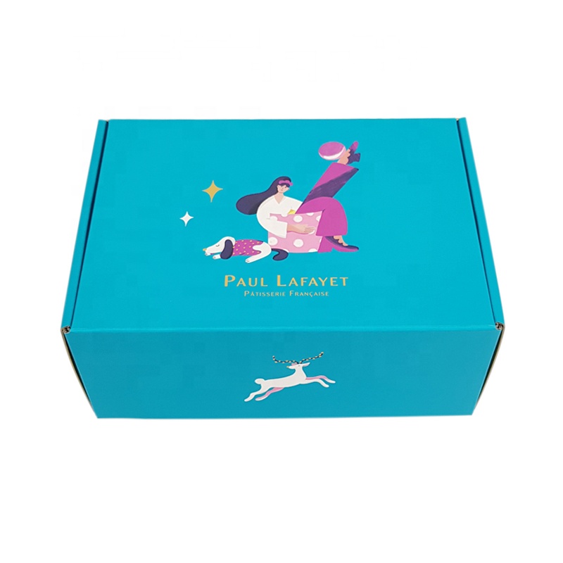 Packaging Structure Design E-Commerce Custom Logo Corrugated Mailing Box