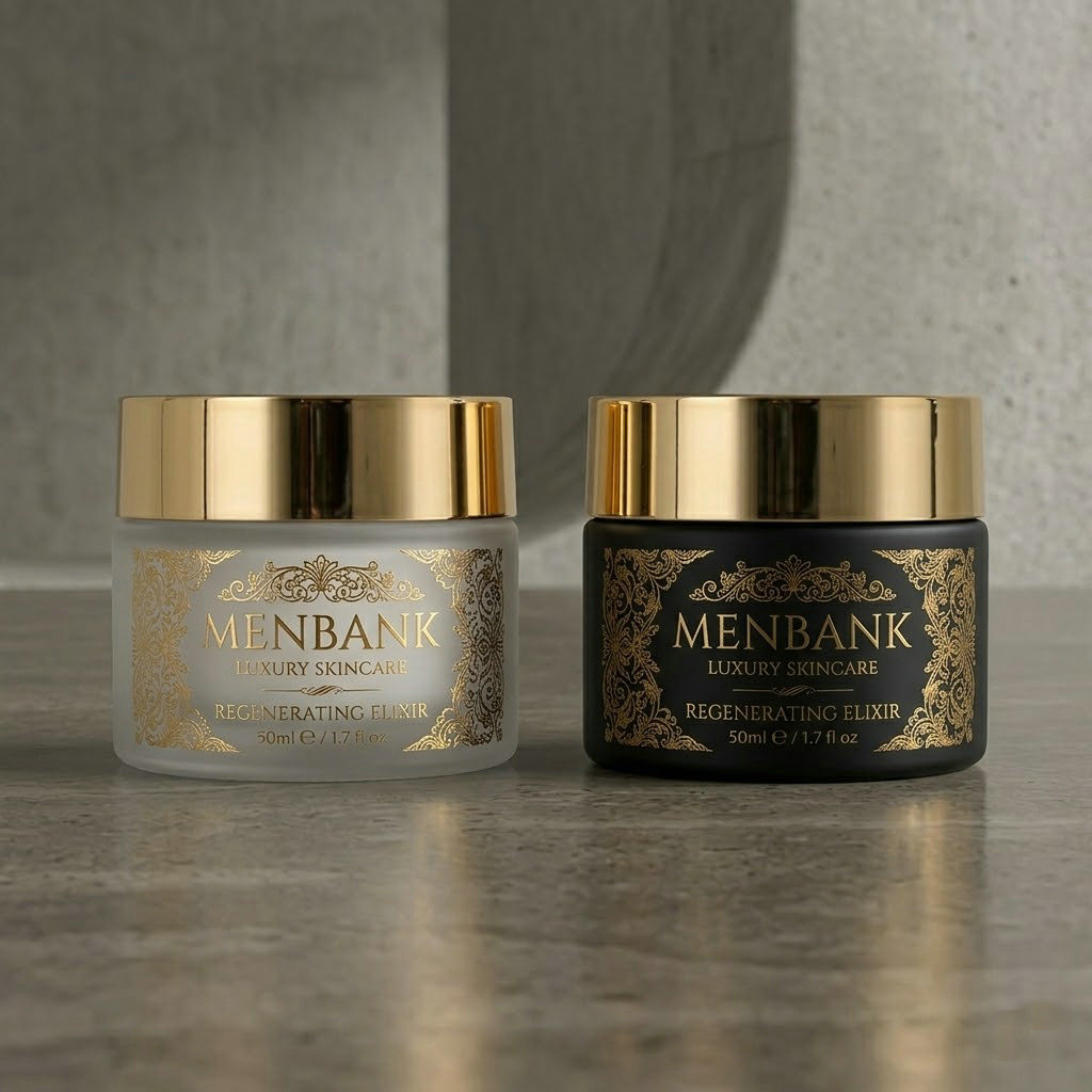Wholesale Frosted Glass Jar 50g Face Cream Jars with Gold Cap 30g Facial Cream Container 50ml Frosted Glass Moisturizer Jar