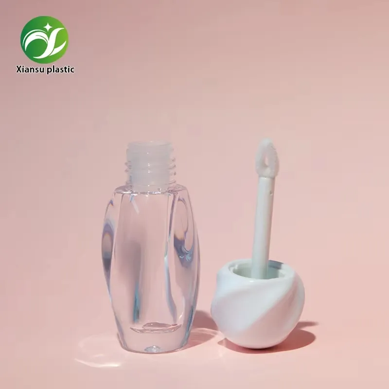Custom Unique Wholesale Empty Plastic Lip Gloss Container Cosmetic Tube Packaging