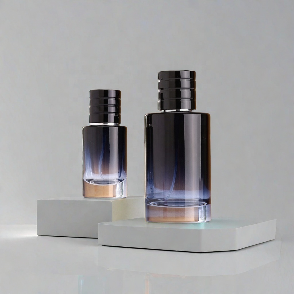 High Quality Luxury Design Parfum Botol Manufacturer 50ml 100ml Glass Empty Spray Perfume Bottle