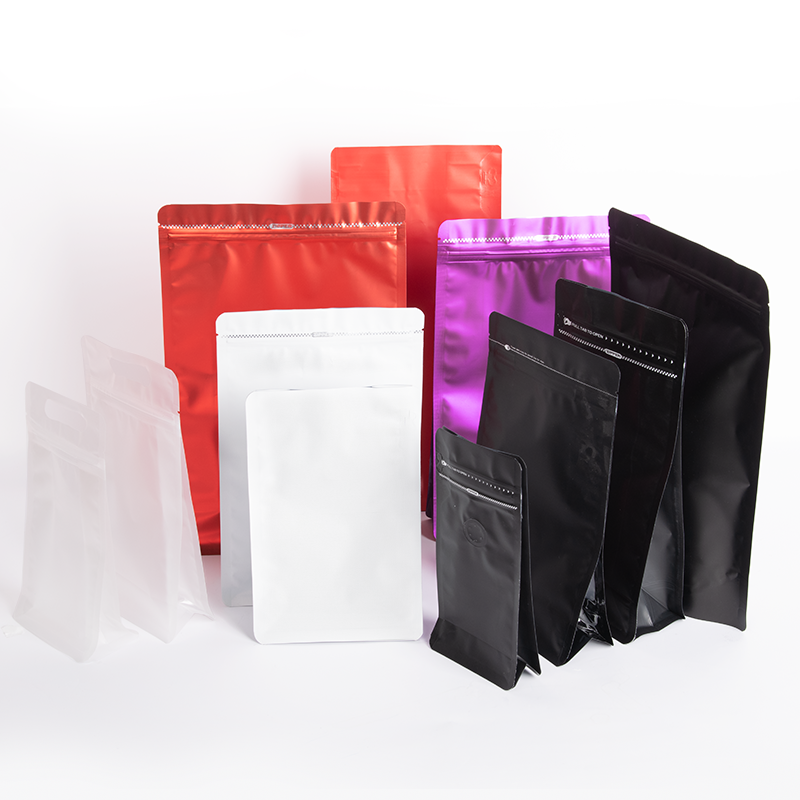 Custom Food Packaging Stand up Pouch Doypack Aluminum Foil Mylar Plastic Ziplock Zip Lock Bag for Cosmetic Clothing