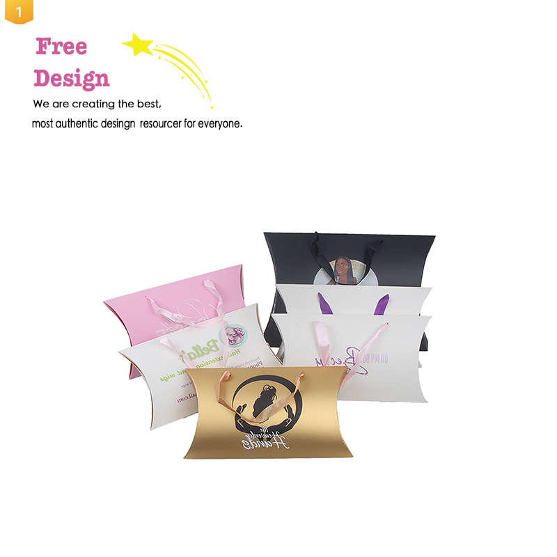 Hair Luxury White Foldable Premium Beauty Clothing Box Packaging Carton Boxes for Packing
