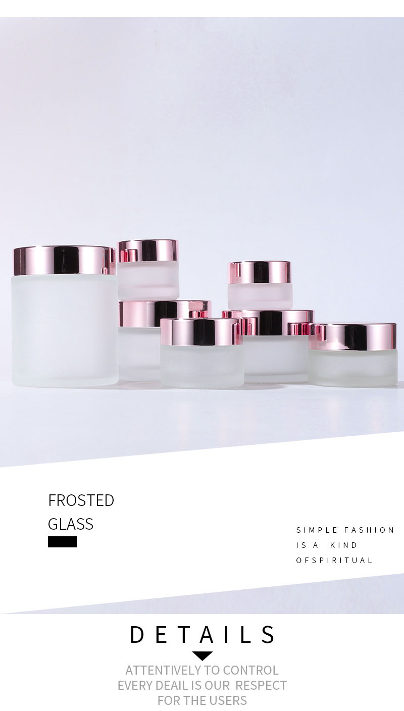 Glass Cream Jar Detail 7