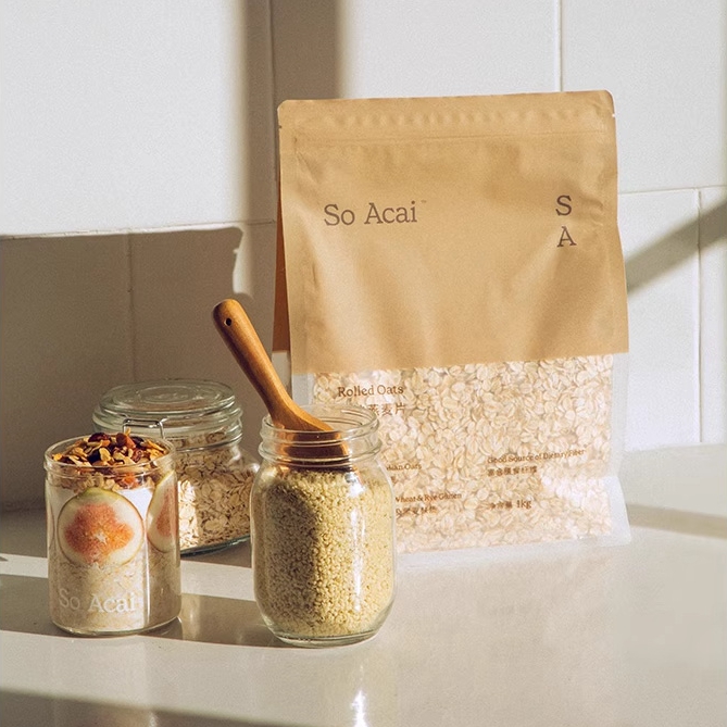 Food Grade Customized Printing Stand up Pouch Resealable Zip Lock Tea Coffee Candy Snack Food Packaging Bags