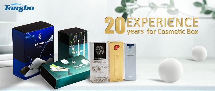 Paper Cosmetic Boxes Banner