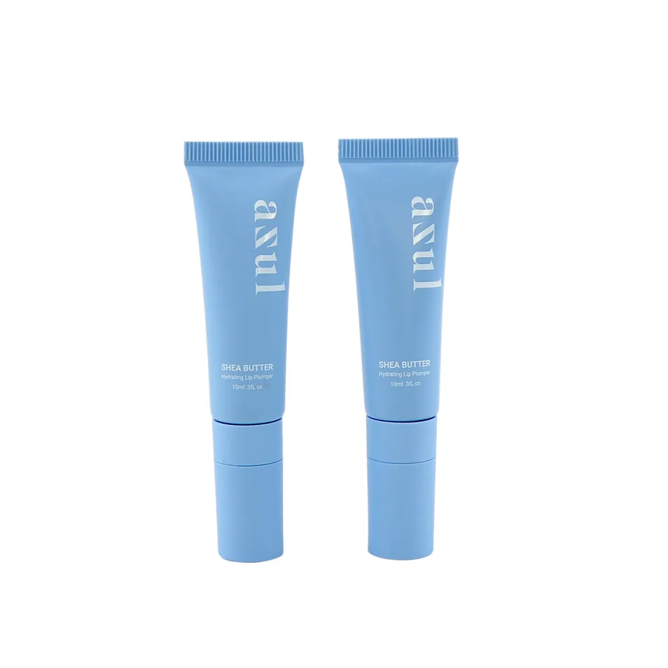 Clear Lip Gloss Tubes Squeeze Tubes Lipstick Container Cosmetic Packaging 10ml 15ml Lipgloss Tube