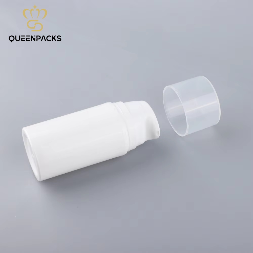 Hot Sale Customized 30ml 50ml 80ml 100ml 150ml 200ml Plastic Airless Bottles With Pump For Cosmetic Packaging Lotions Cream Use