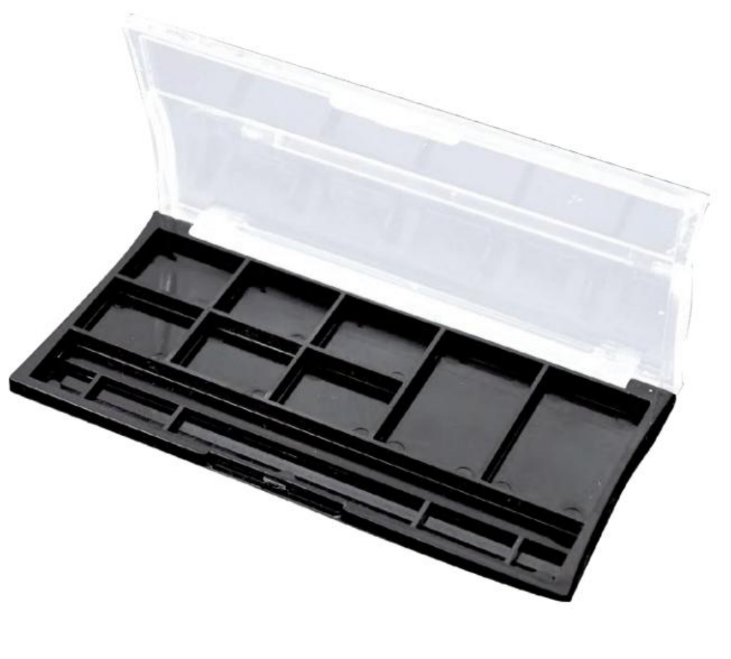 China Manufacturer Makeup Cosmetic Tube Jar Case Private Label 8 Pan Refillable Eyeshadow Palette Makeup Packaging