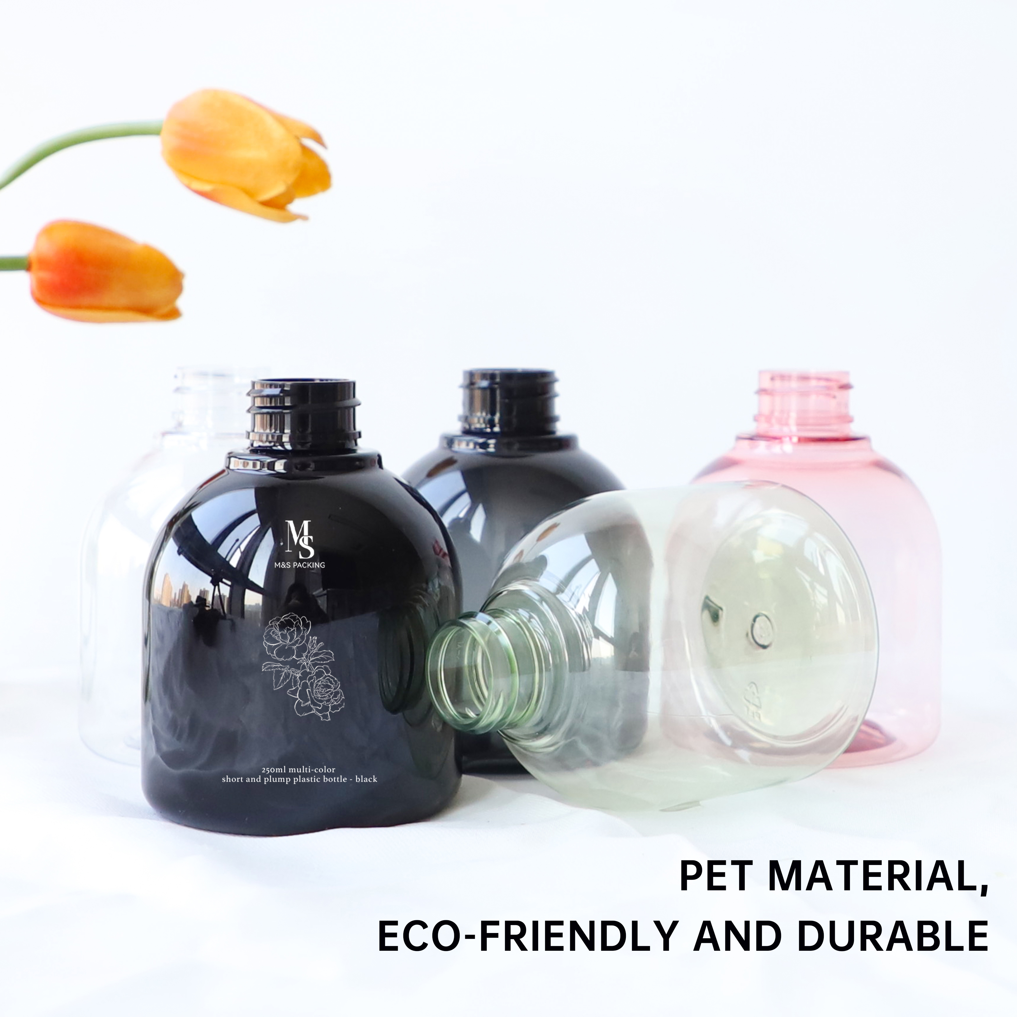 Colorful 250ml Spray Bottle Display 7