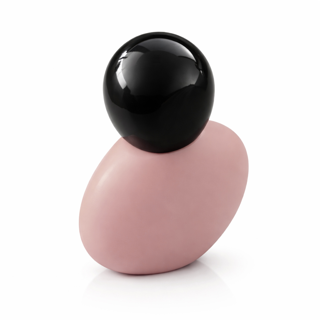 PE Flat Oval Bottle 50ml Ball-Shaped Screw Cap Empty Container Serum Sunscreen Concealer Custom Silk Screen OEM