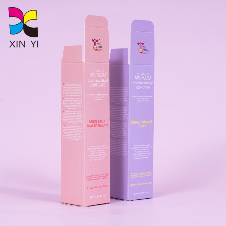 Factory Custom Cosmetic Cream Box Packaging Beauty Cosmetics Package Box
