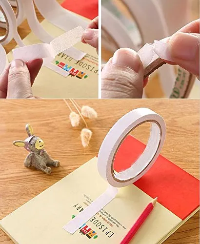 Custom Double-Faced Tape Adhesive Tape for Office and Home Use, Gift Packaging and Decoration