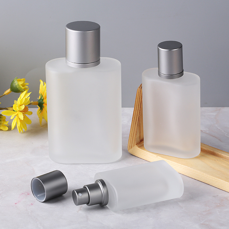 Frosted Perfume Spray Glass Bottle Display 2