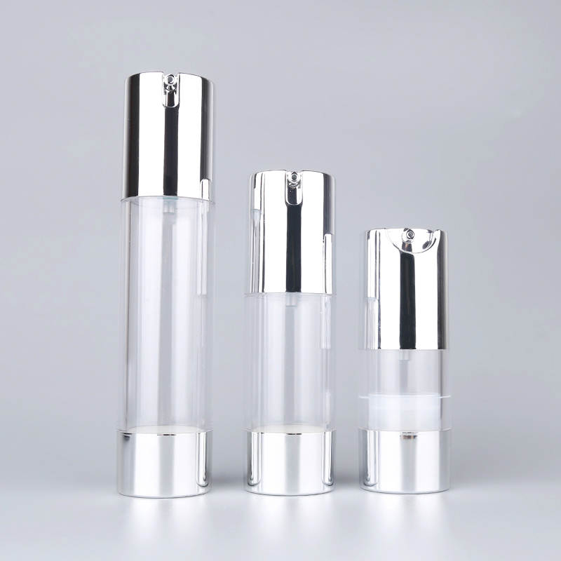 Beauty Packaging Cosmetic Plastic Packaging 30Ml 50Ml 80Ml 100Ml Empty Cosmetic Luxury Airless Pump Bottle Recyclable