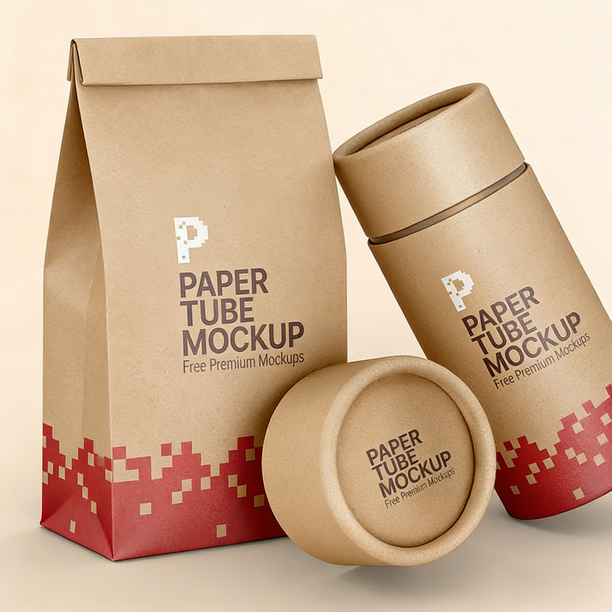 Custom Logo Recyclable Biodegradable Kraft Round Cylinder Paper Tube With Vanishing Finish For Underwear Socks T-Shirt Packaging