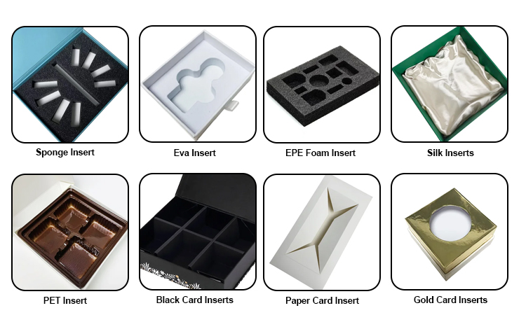 Custom Inserts Options
