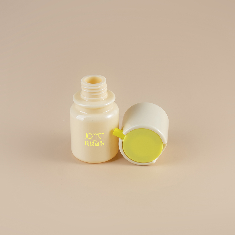 Refillable Skincare Packaging Cosmetics Packaging Low Moq Serum Bottle Plastic 60ml Wholesale Pump Orange Lotion Bottles 2oz