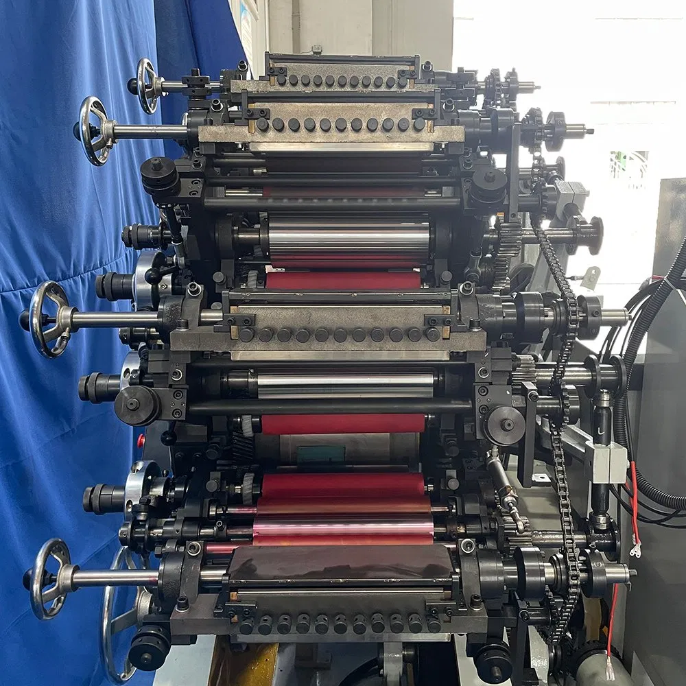 Fully Automatic 5 Colors Offset Printing Machine for Decoration of Aluminium Packagings