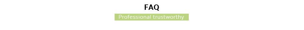 FAQ banner