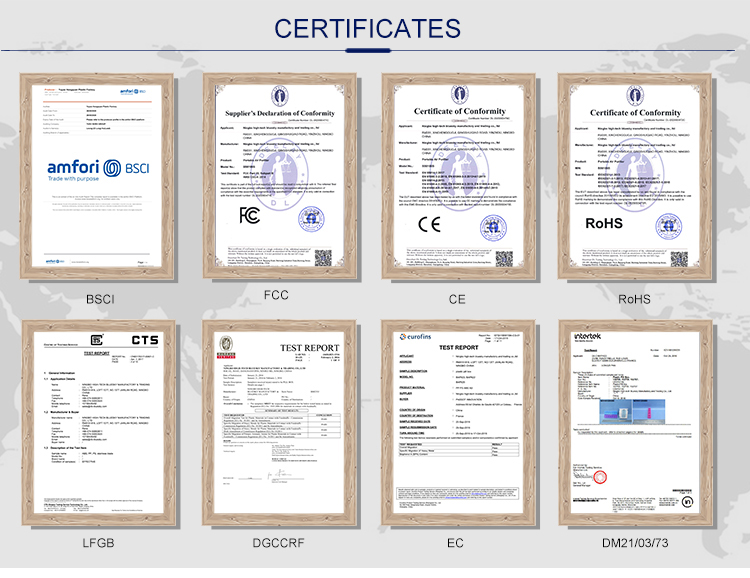 Certifications Proof
